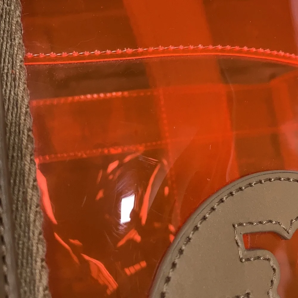 Tory Burch Leather Trim PVC Tote - Picture 15 of 15